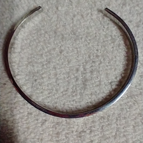 Silvertone I am enough cuff bracelet - Picture 3 of 3